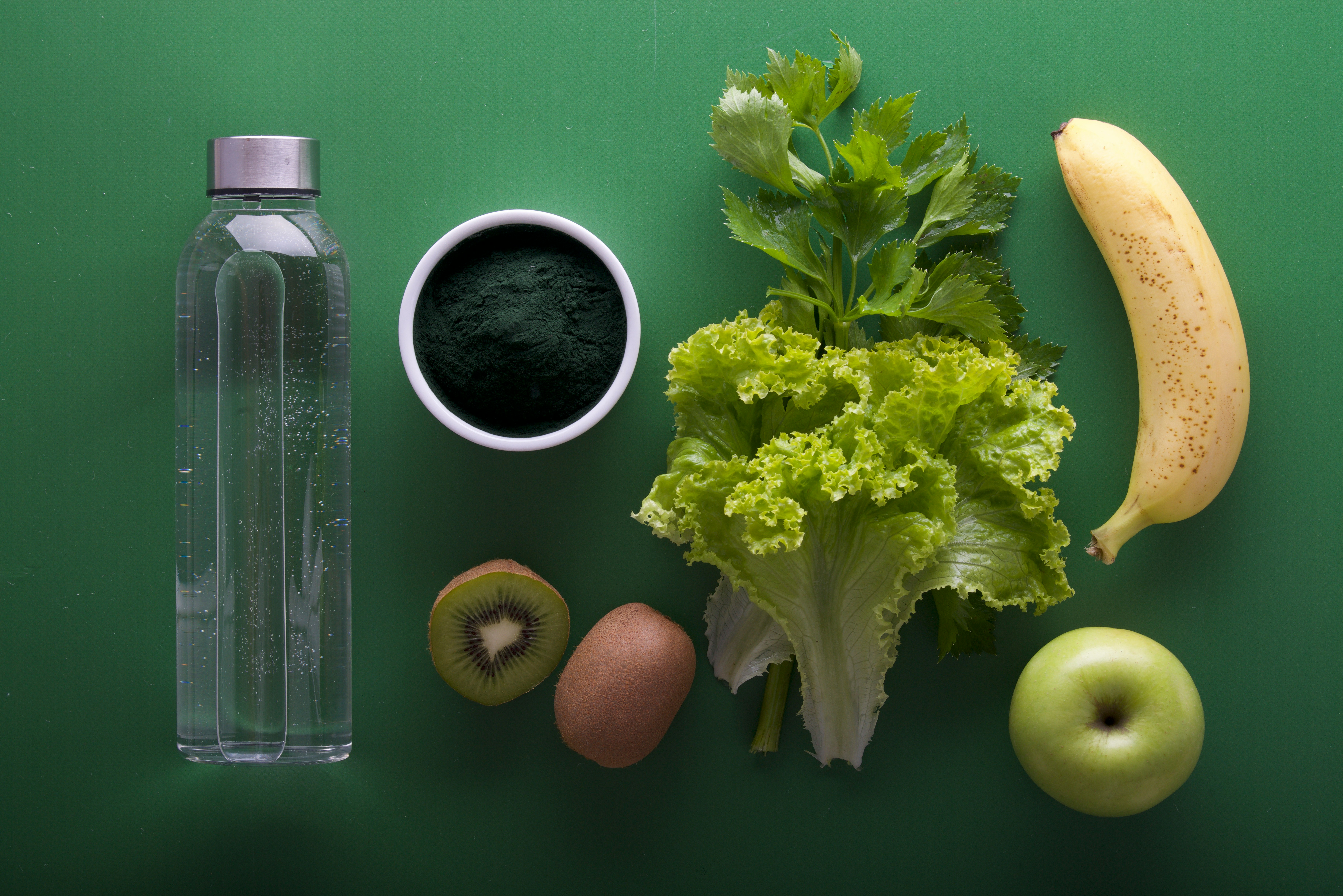 Healthy meal variety featuring fruits, grains, and vegetables