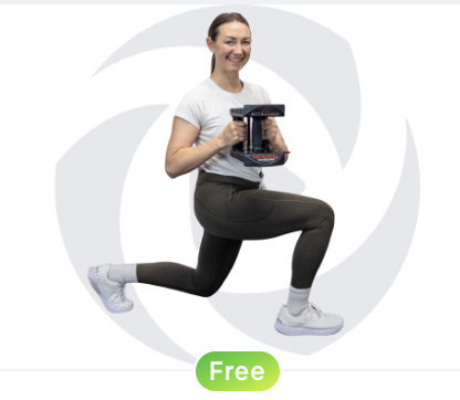 Person exercising indoors